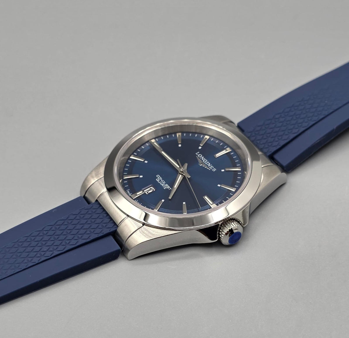 Premium Stainless Steel Blue Dial Sport Luxury Watch