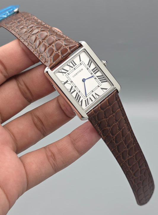 High Quality Luxury Branded Watch - Silver