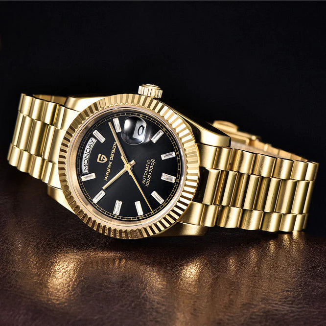 Pagani Design PD-1752 Gold with Black Dial