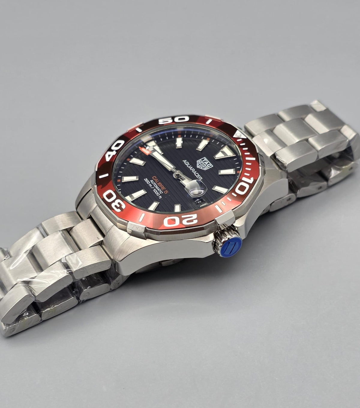 Premium Stainless Steel Black Dial Automatic Luxury Diver Watch