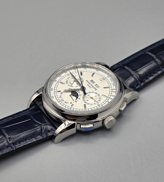 Premium Silver Dial Multi-Function Automatic Watch