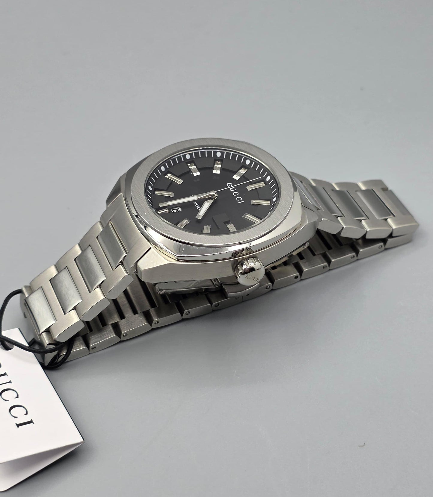 Luxury Sunburst Black Dial Steel