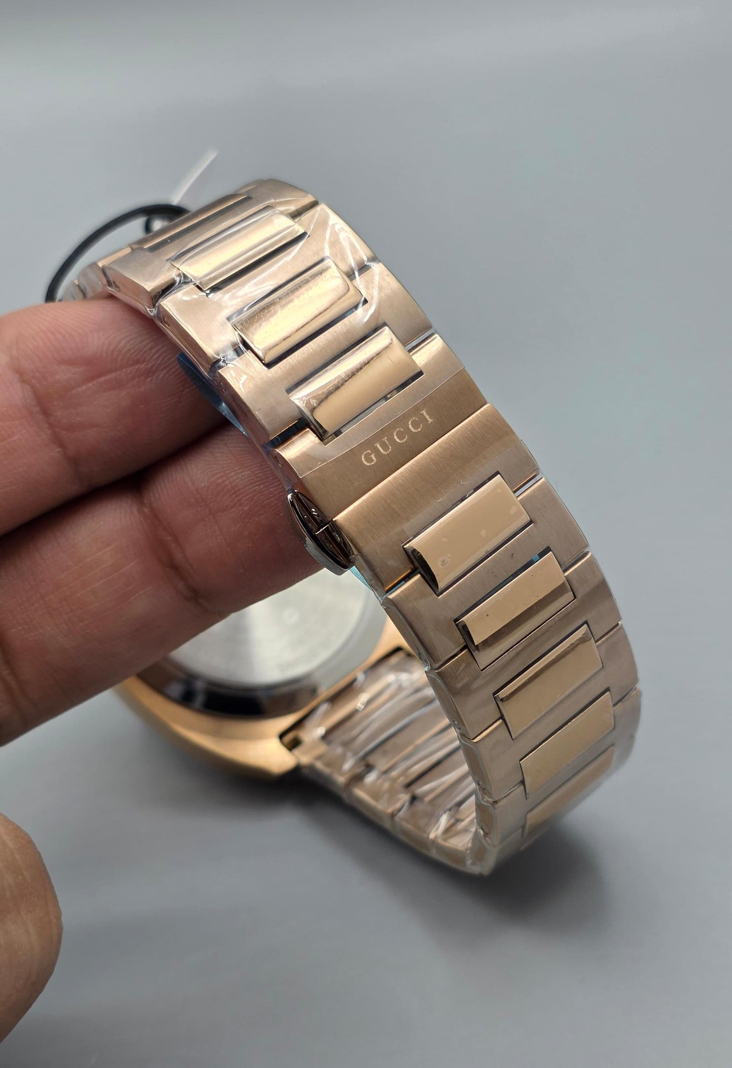 Luxury Full Rose Gold Texture Black Dial Edition