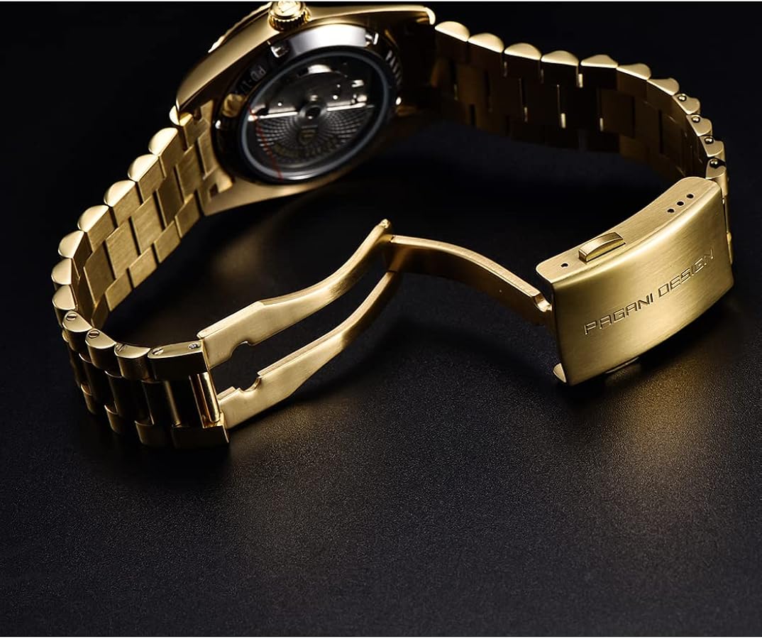 Pagani Design PD-1752 Gold with Black Dial