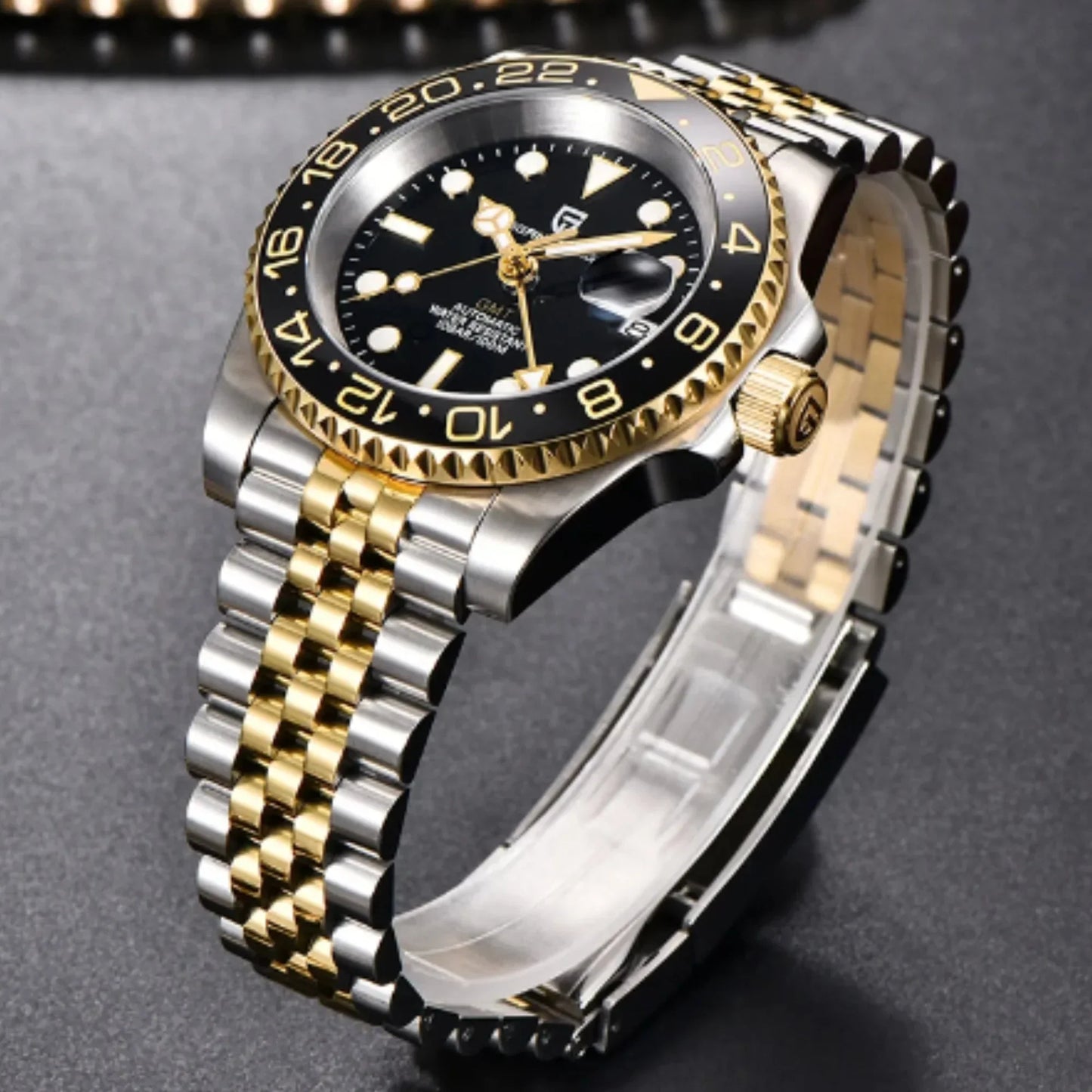 Pagani Design PD-1662 G.M.T Bruce Wayne T.T Edition