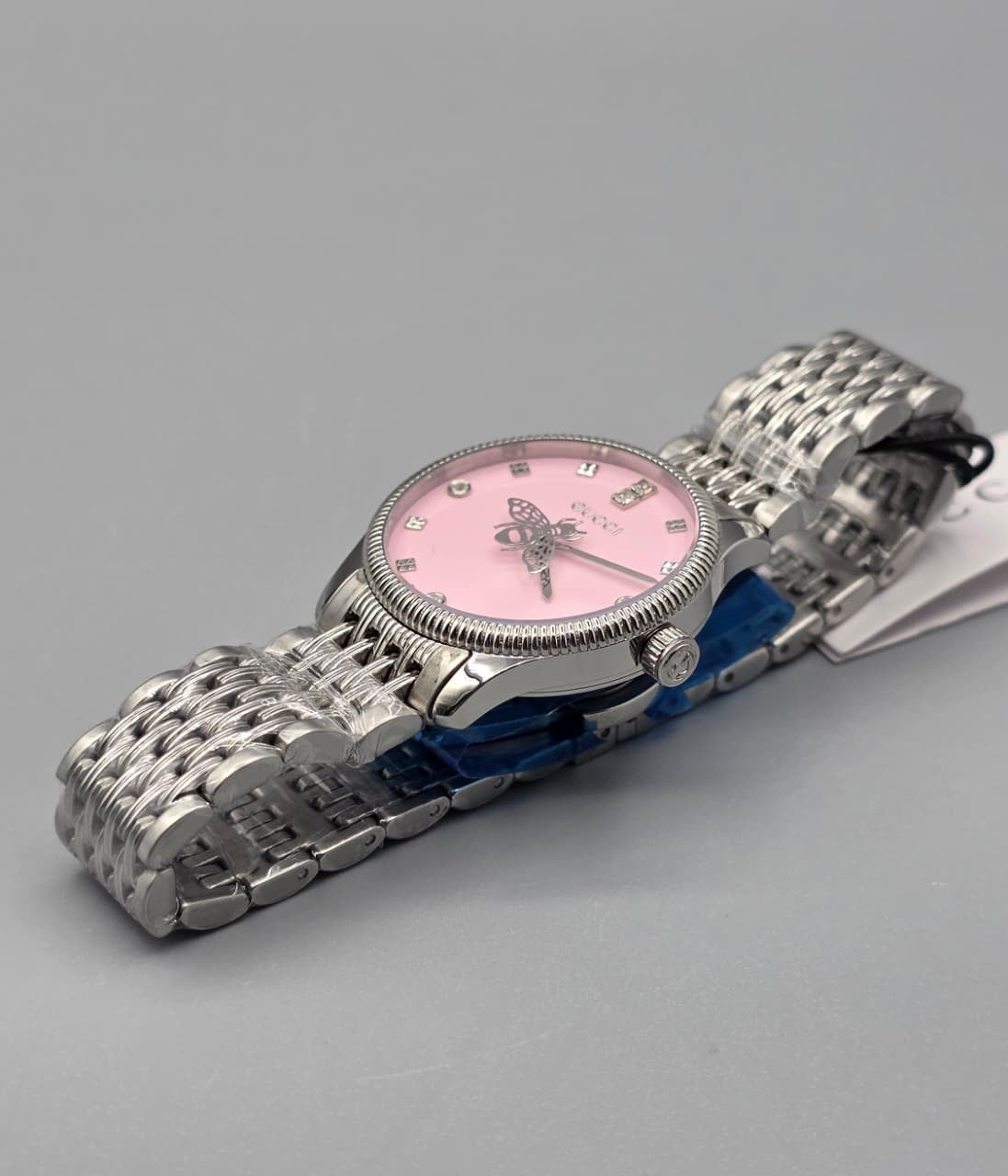 Luxury Ladies Watch – Pink Bee Dial Edition