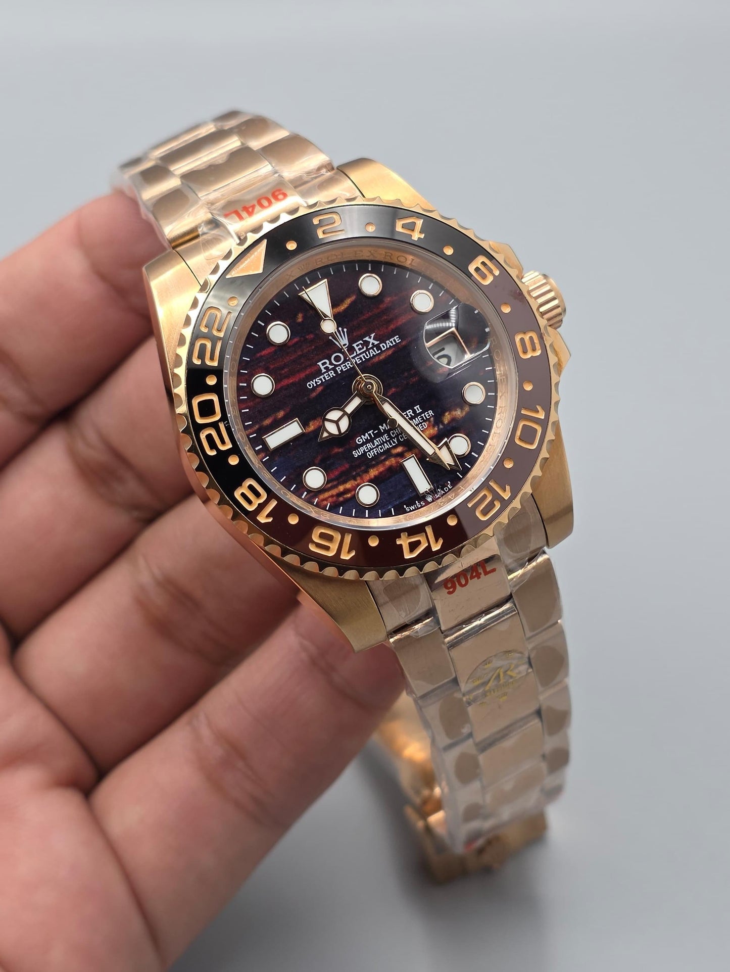 Luxury Rose Gold GMT Special Edition
