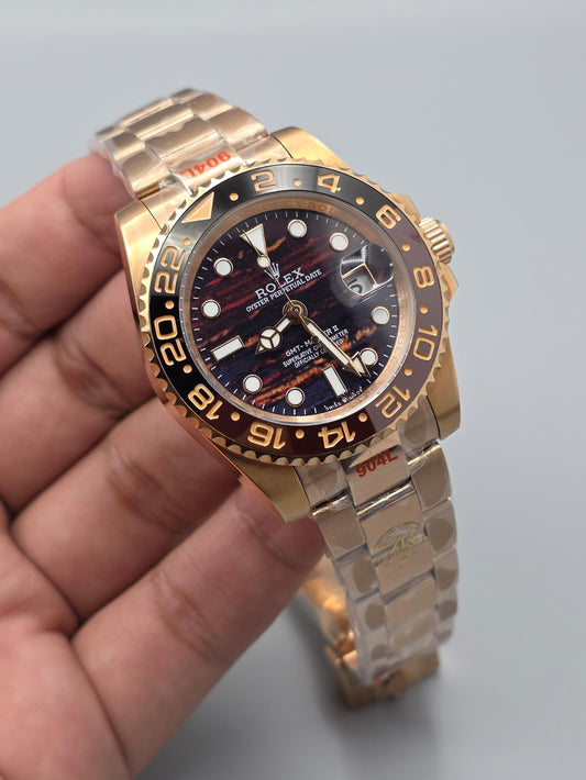 Luxury Rose Gold GMT Special Edition