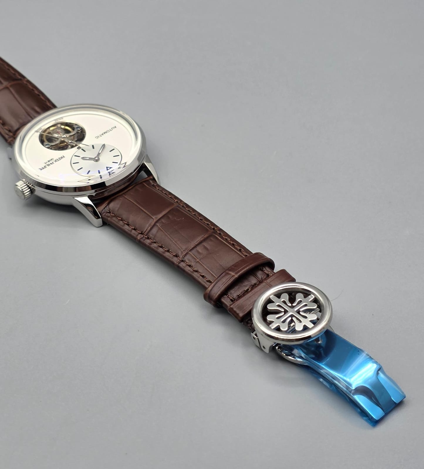 Classic Open Heart White Dial Automatic