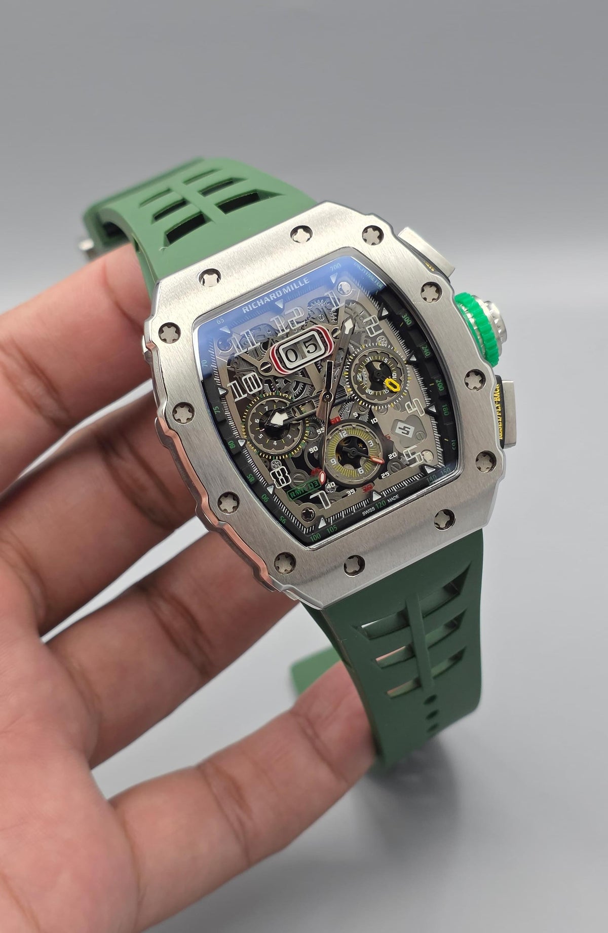 Premium Automatic Skeleton Multi-Function Luxury Watch