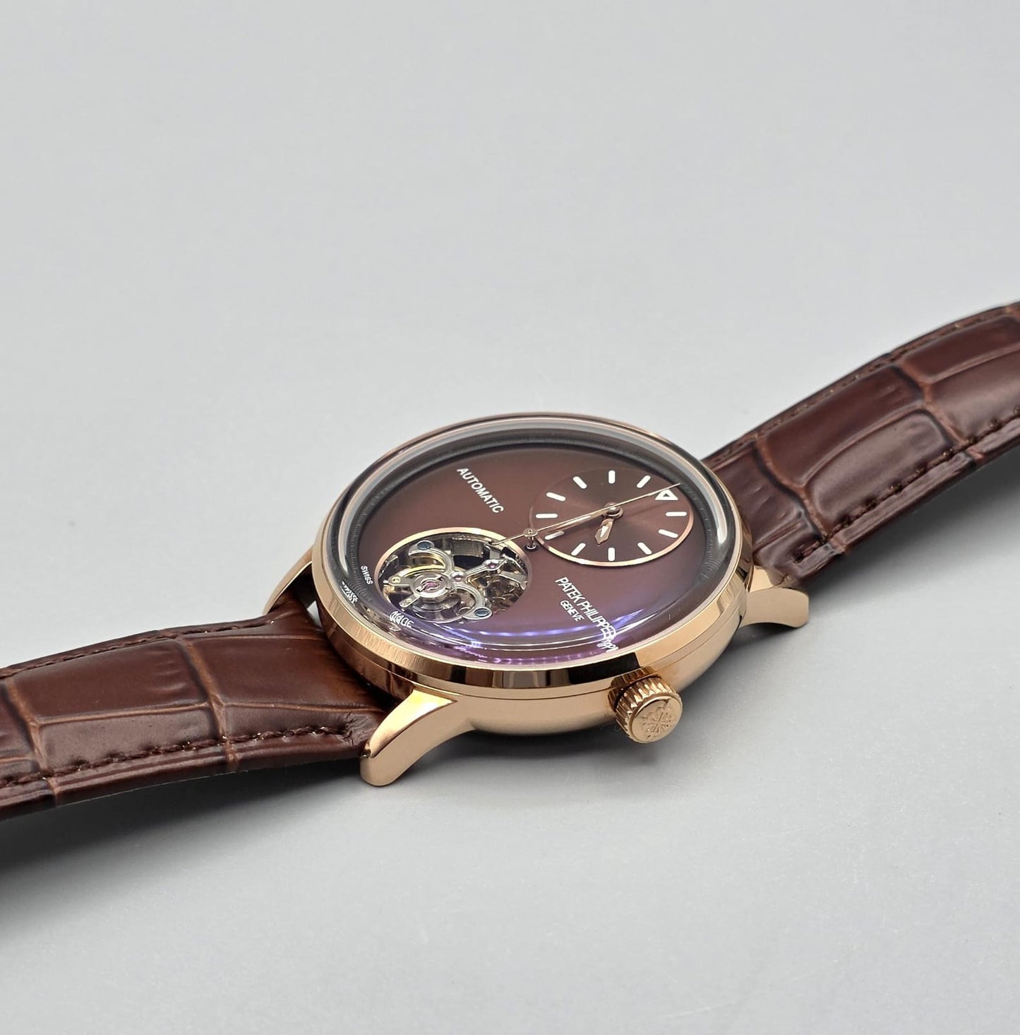 Classic Open Heart Rose Gold Automatic
