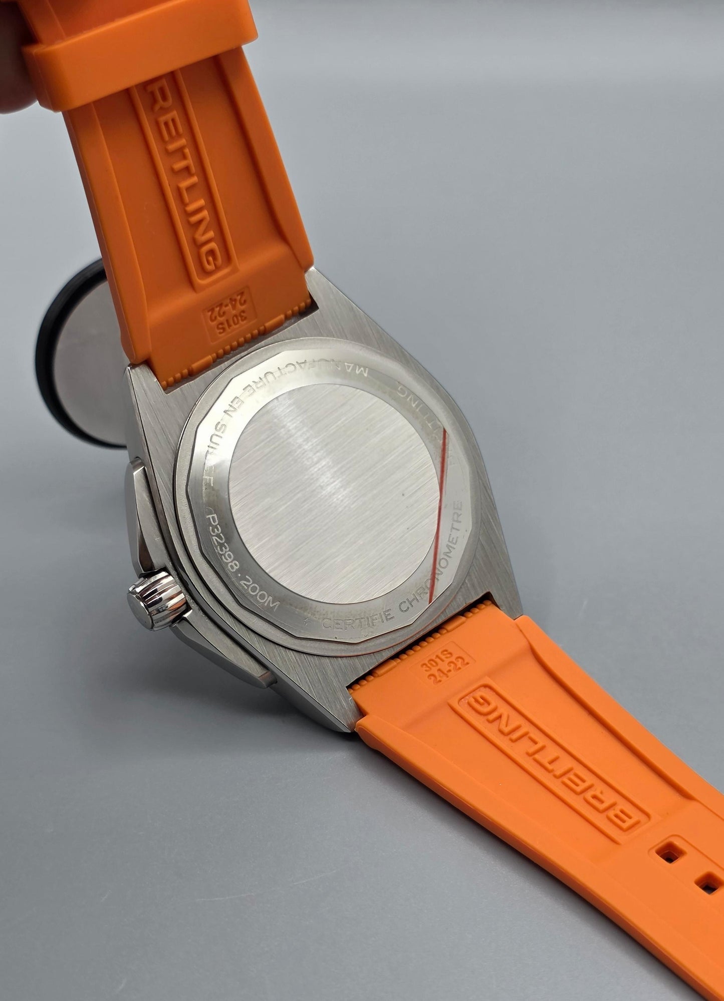 Luxury Automatic – White Orange Edition
