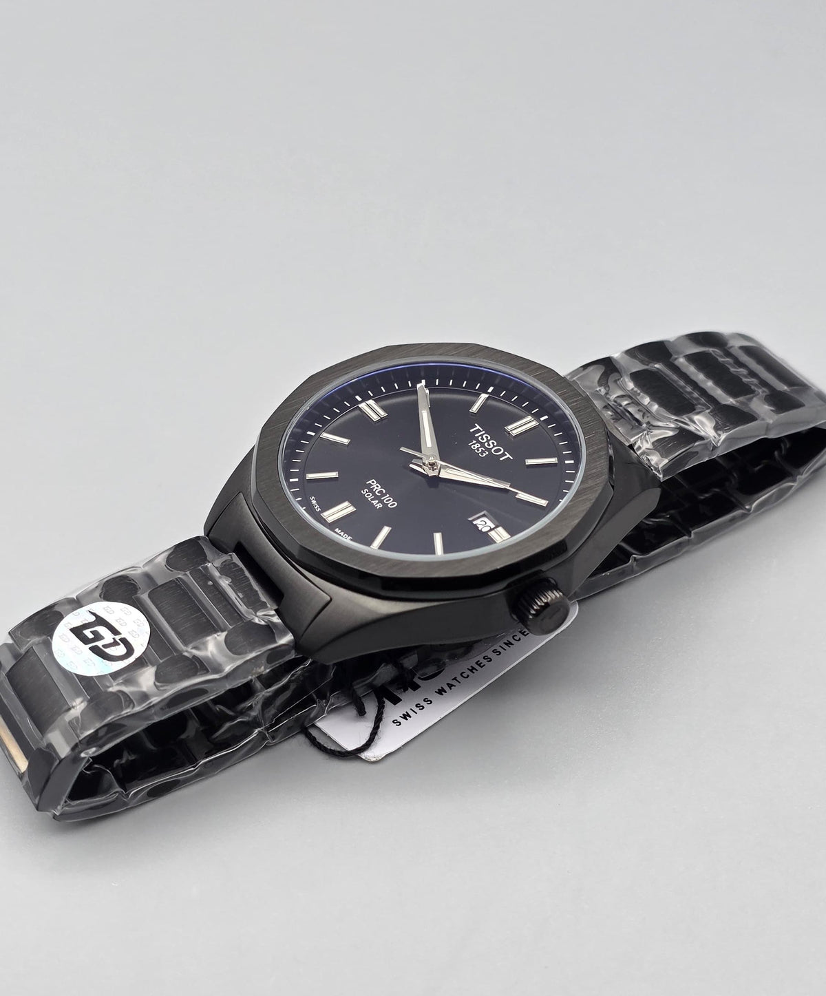 Premium All-Black Matte Octagonal Automatic Luxury Watch