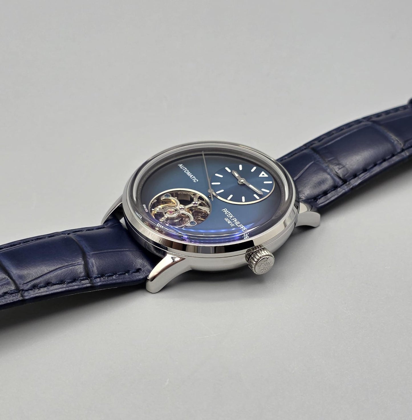 Classic Open Heart Blue Dial Automatic