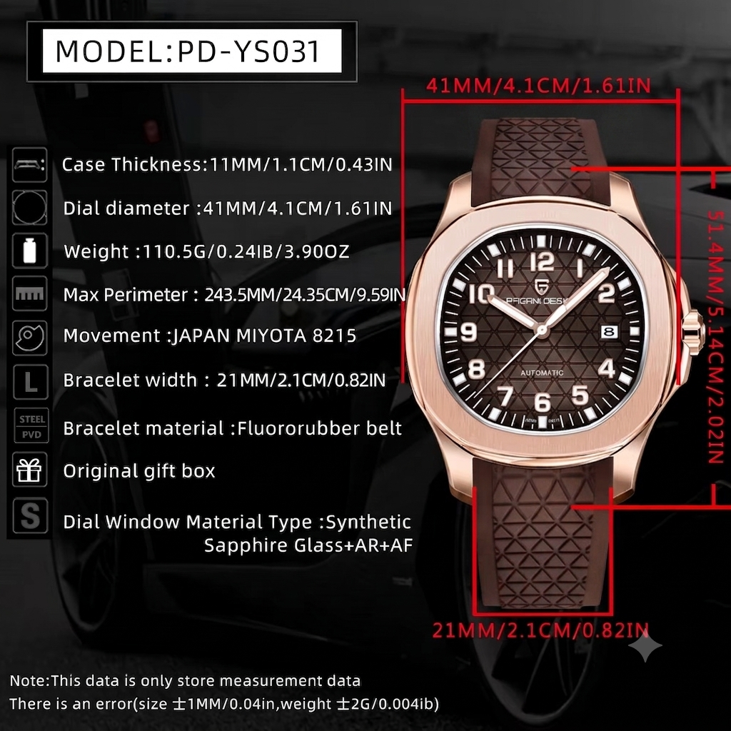 Pagani Design PD-YS031 Rose Gold