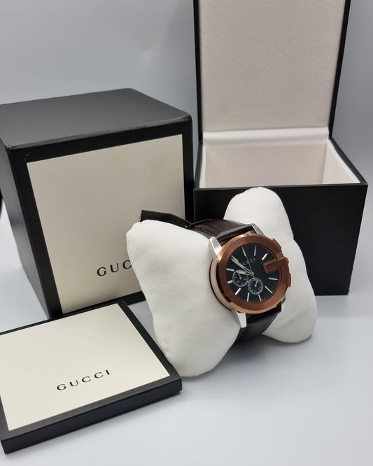 High Quality Luxury Branded Watch - Rose & Silver