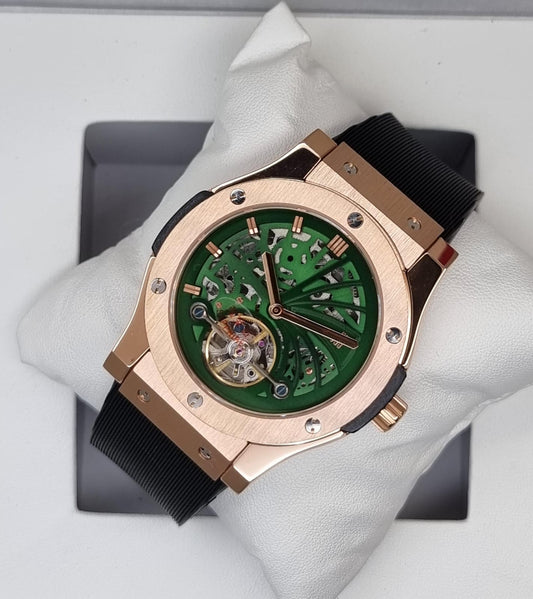High Quality Luxury Branded Watch - Rose Gold