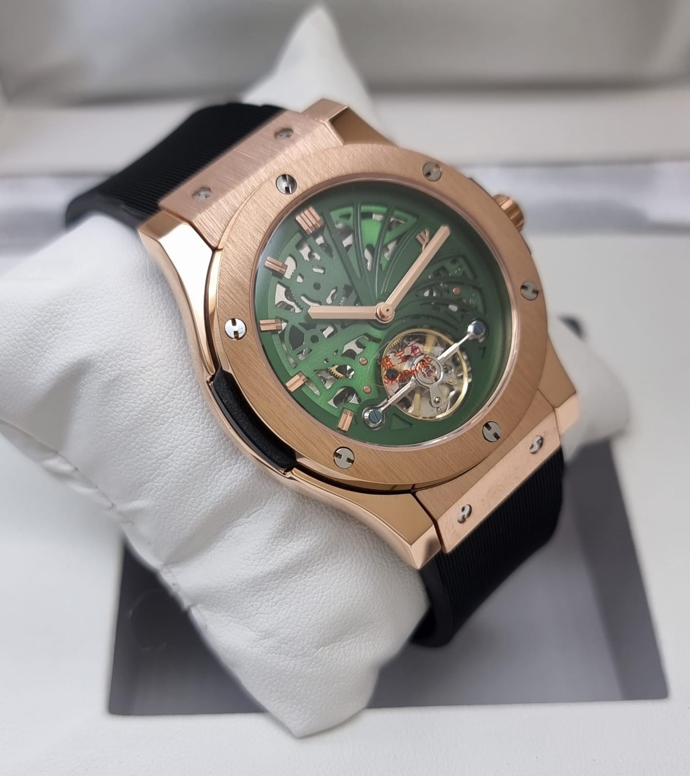 High Quality Luxury Branded Watch - Rose Gold