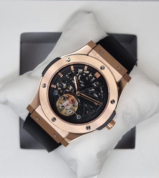 High Quality Luxury Branded Watch - Rose Gold