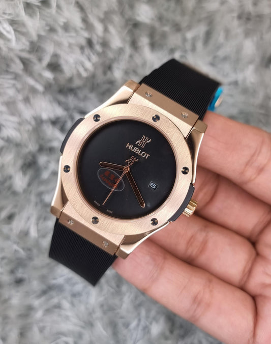High Quality Luxury Branded Watch - Rose Gold