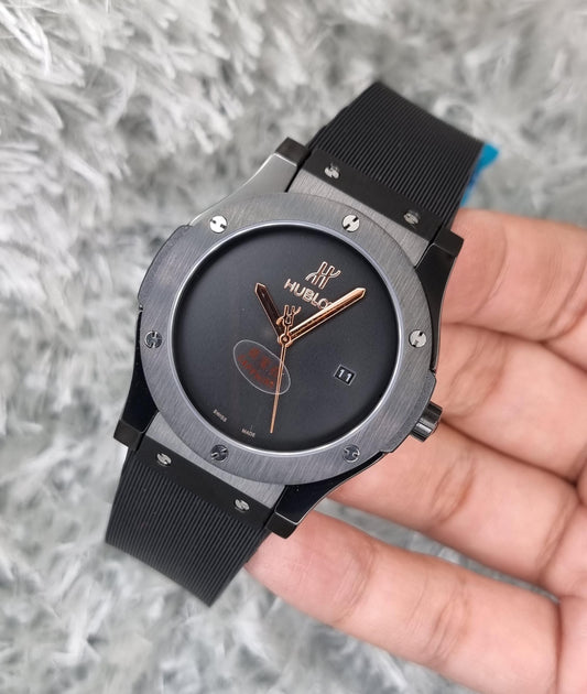 High Quality Luxury Branded Watch - Black