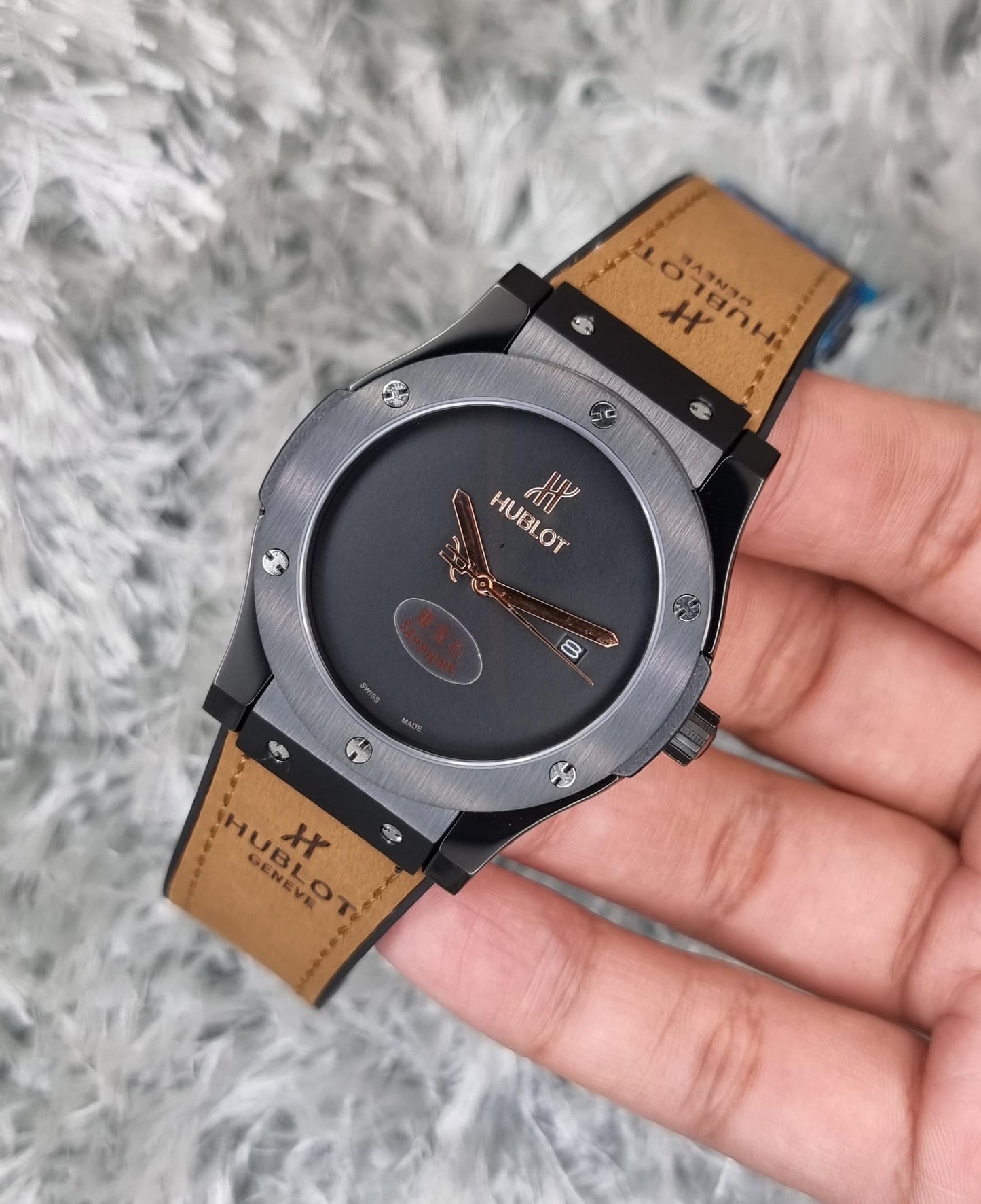 High Quality Luxury Branded Watch - Black