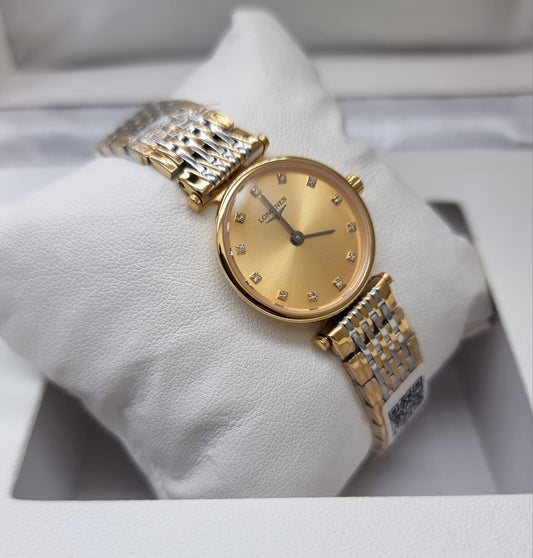 High Quality Luxury Branded Watch - Gold & Silver