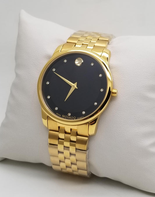 High Quality Luxury Branded Watch - Golden