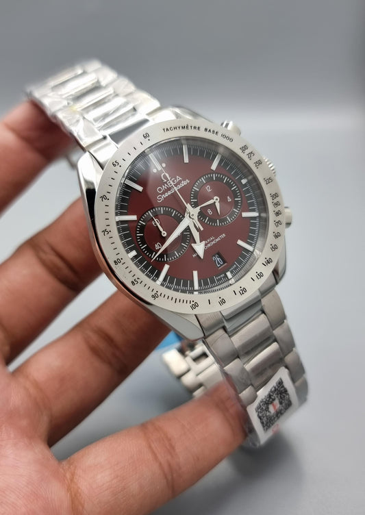 High Quality Luxury Branded Watch - Silver