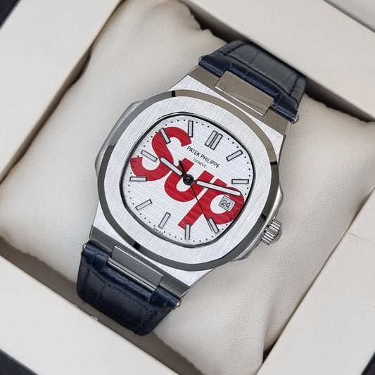 High Quality Luxury Branded Watch - Silver