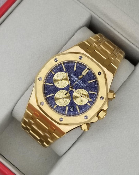 High Quality Luxury Branded Watch - Gold