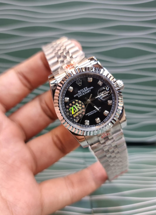 High Quality Luxury Branded Watch - Silver