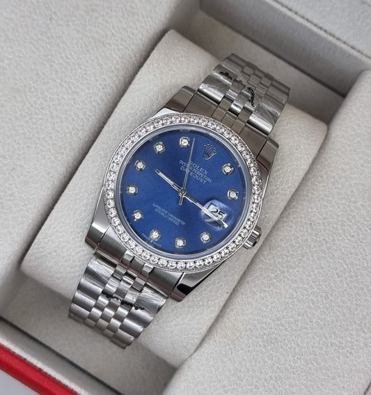 High Quality Luxury Branded Watch - Silver