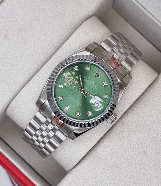 High Quality Luxury Branded Watch - Silver