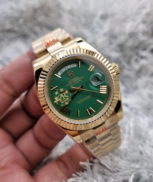 High Quality Luxury Branded Watch - Gold