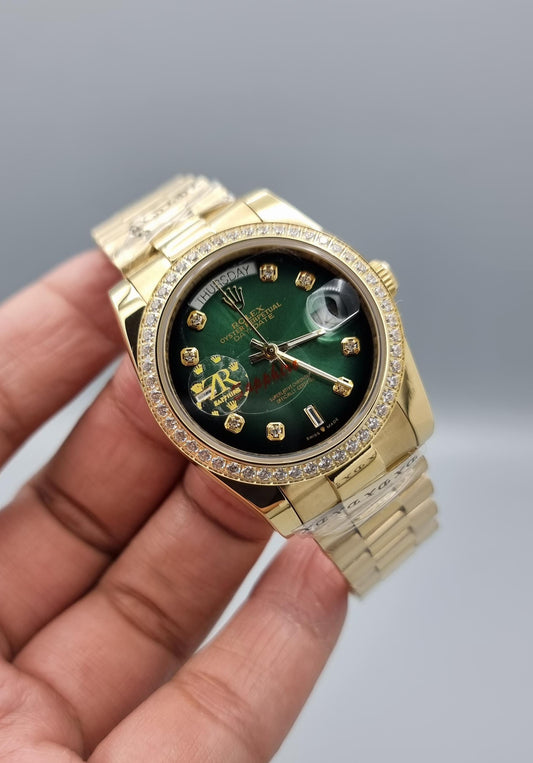 High Quality Luxury Branded Watch - Gold