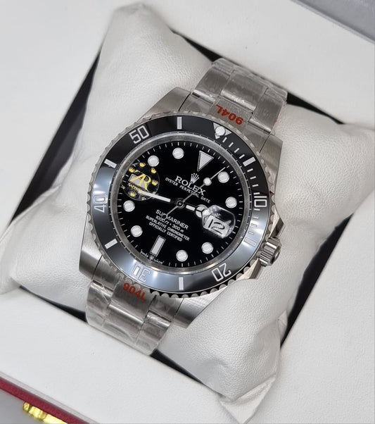 High Quality Luxury Branded Watch - Silver