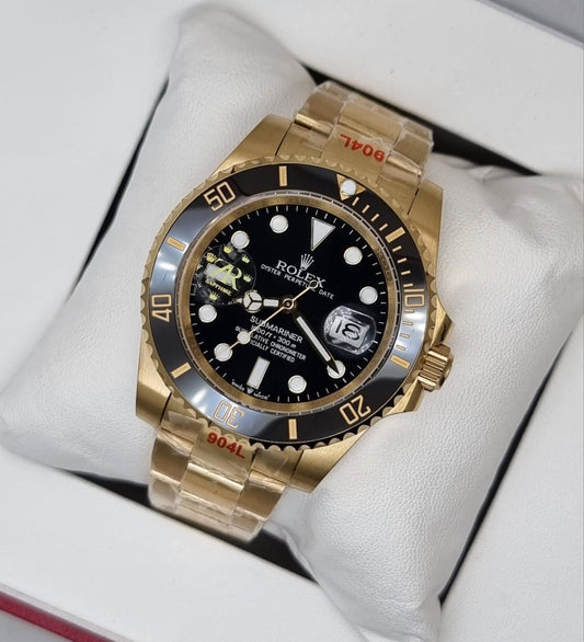 High Quality Luxury Branded Watch - Gold