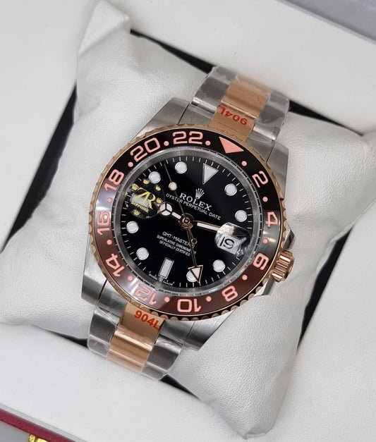 High Quality Luxury Branded Watch - Rose & Silver