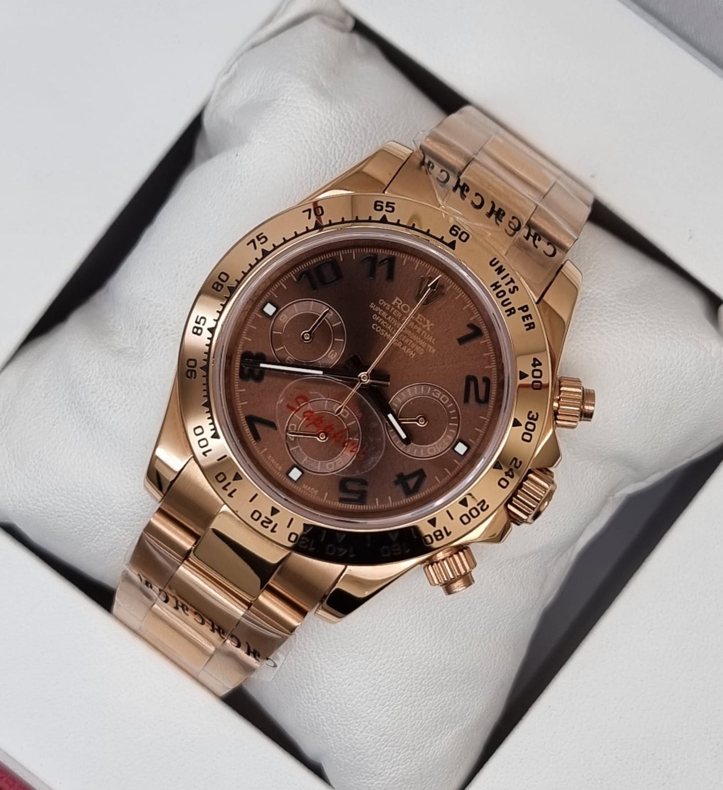 High Quality Luxury Branded Watch - Rose Gold