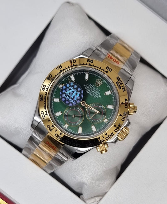 High Quality Luxury Branded Watch - Gold & Silver