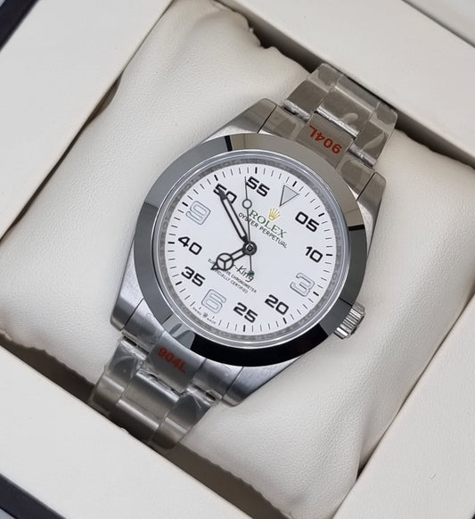 High Quality Luxury Branded Watch - Silver