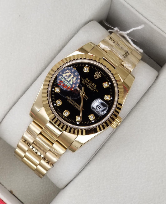 High Quality Luxury Branded Watch - Gold
