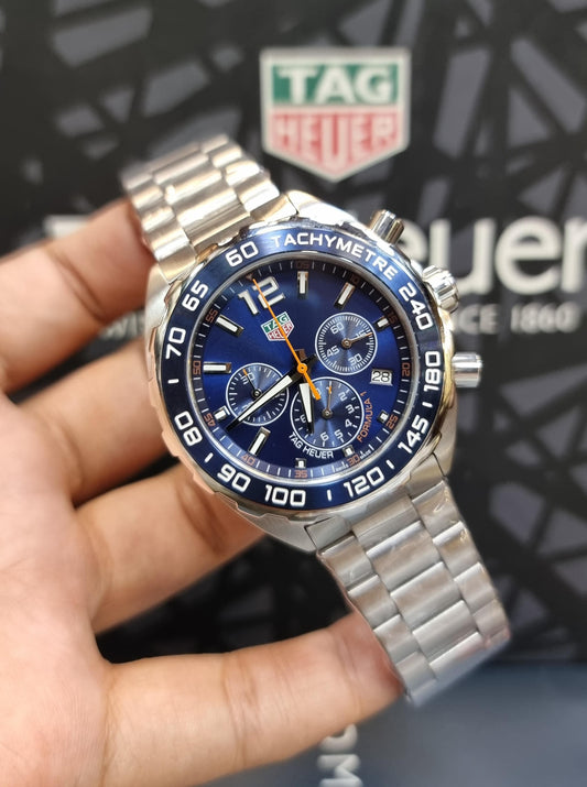High Quality Luxury Branded Watch - Silver