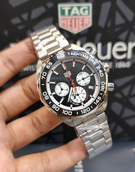High Quality Luxury Branded Watch - Silver