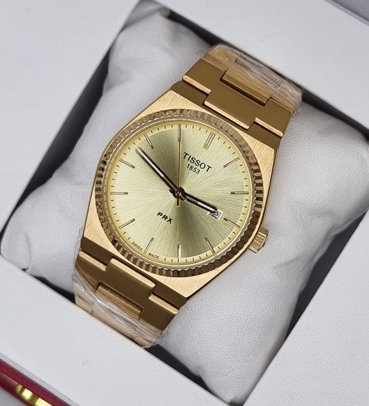 High Quality Luxury Branded Watch - Gold