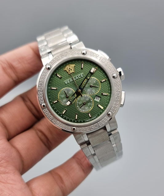 High Quality Luxury Branded Watch - Silver