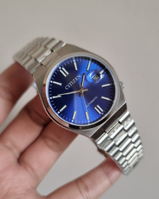 High Quality Luxury Branded Watch - Blue Dail