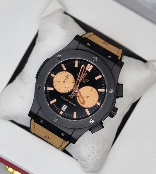 High Quality Luxury Branded Watch - Black