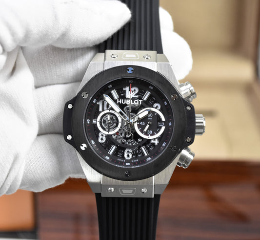 High Quality Luxury Branded Watch - Black